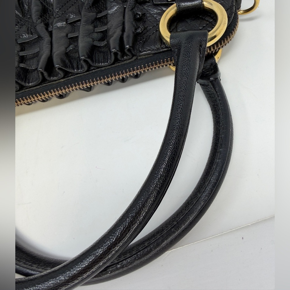 Marc Jacobs Vintage Black Quilted Leather Cecilia Satchel Resort 2007 - Picture 9 of 17